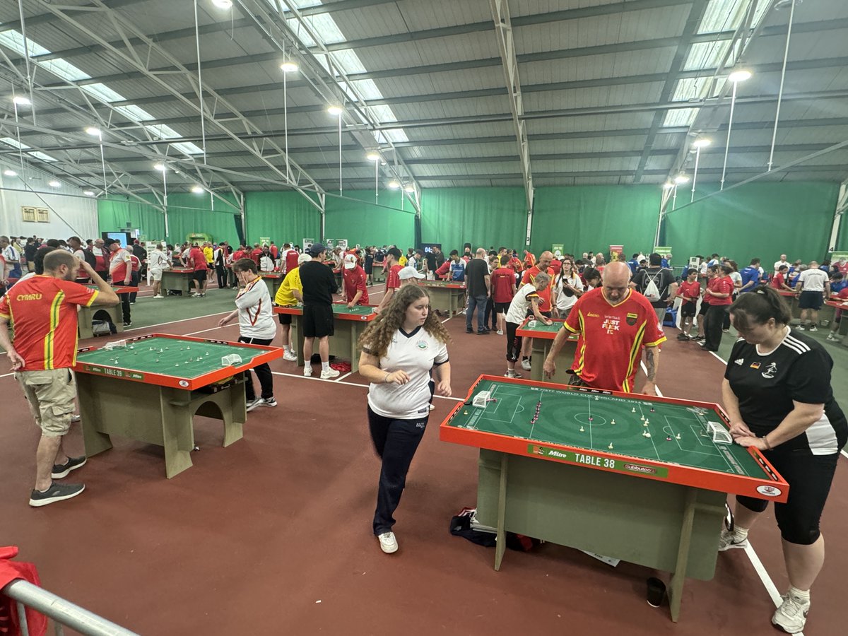 FISTF_WC's tweet photo. The we are heading the end of the groups See results @ https://t.co/18gWYZdNp6
#Subbuteo #FISTFWC24 #FISTF #TunbridgeWells https://t.co/HhDCaHS6Gp