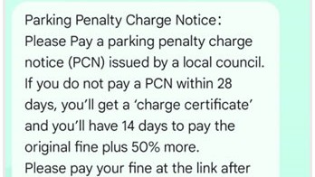 ⚠️ Scam alert

We've received reports of a scam text message claiming people have been issued a parking fine and asking them to click a link to pay. Do not click this link

If you have received a parking fine from us it can be paid at northyorks.gov.uk/roads-parking-…