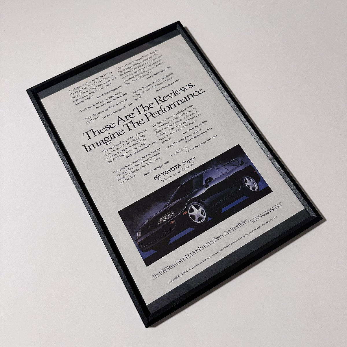 theadgarage's tweet photo. Crossing the line.
MK4 Supra now available! https://t.co/R66iv44D9J