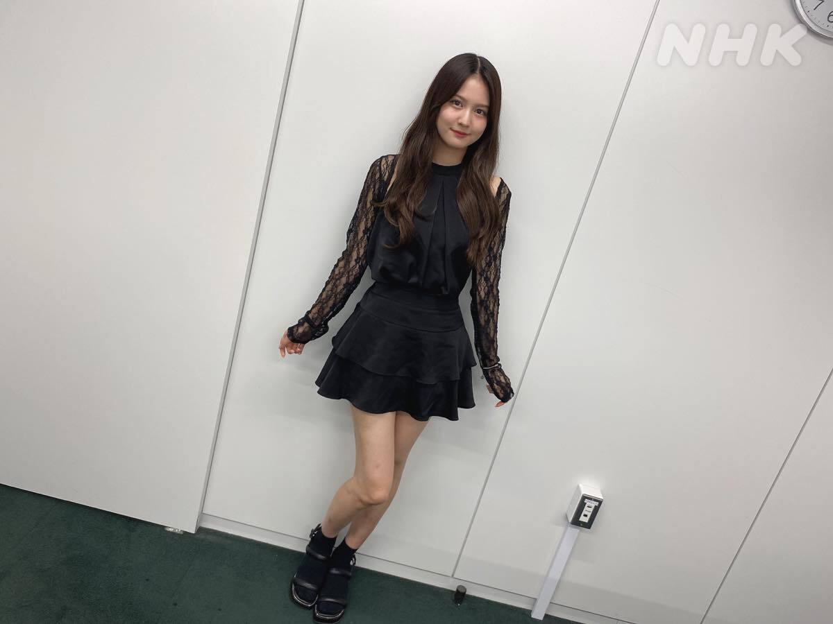 nhk_radirer's tweet photo. 💙ファッションチェック👗🤍

今日の麗乃ちゃん💘🖤スタイル抜群で黒がお似合い…！今日も素敵です…😻

#nhkらじらー #らじらーファッションチェック #中村麗乃 https://t.co/vFBHHeUyCH