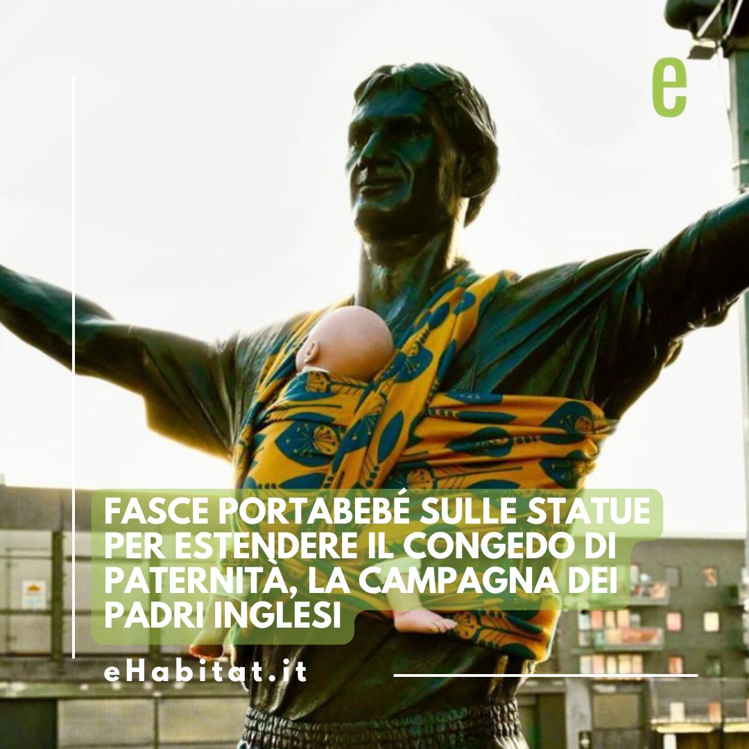 eHabitatit's tweet image. Gli attivisti di Dad Shift legano dei bambolotti a grandezza naturale con fasce portabebé alle statue di importanti personaggi maschili inglesi. L’obiettivo è chiedere l’estensione del congedo di paternità.

ehabitat.it/2024/09/22/con…

#dadshift #uk #regnounito #paternità #news