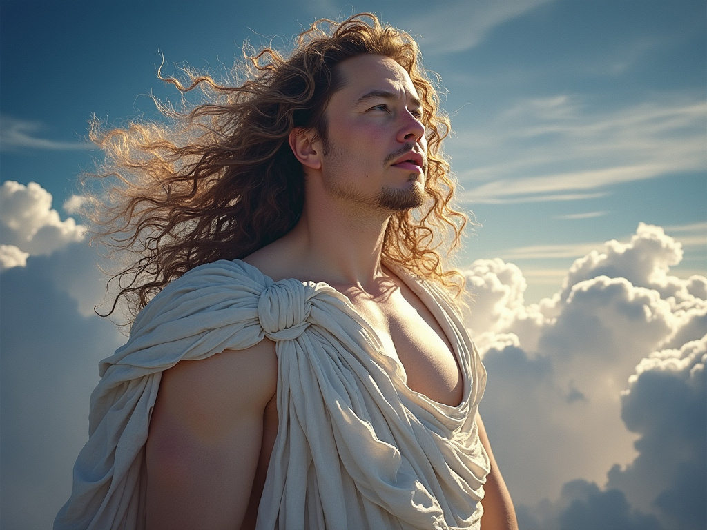 PieterStruiksma's tweet photo. @elonmusk Legend has it, the higher the net worth, the closer to Olympus!
#NetWorthGoals #GreekGodVibes #MuskOfOlympus https://t.co/vws3OglbEw