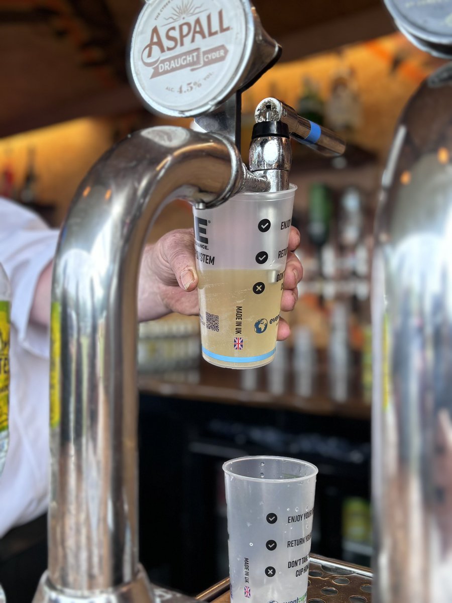 Henry Cecil Open Weekend using recyclable cups for the first time <a href="/DuralockUKLtd/">Duralock Group</a> 🍺