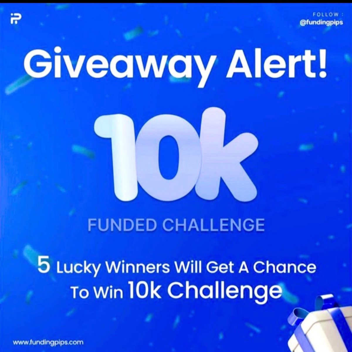 FUNDINGPIPS 50,000 GIVEAWAY ￼

1. Follow <a href="/fundingpips/">FundingPips</a> <a href="/Khldfx/">Khaled</a> 
@teamascensionfx <a href="/isaacthequach/">Isaacquachfx</a>
 
Join:discord.com/invite/funding…

3. Like, Retweet and Tag 2 Traders

⏰ ENDS IN 48 HOURS ! ⏰