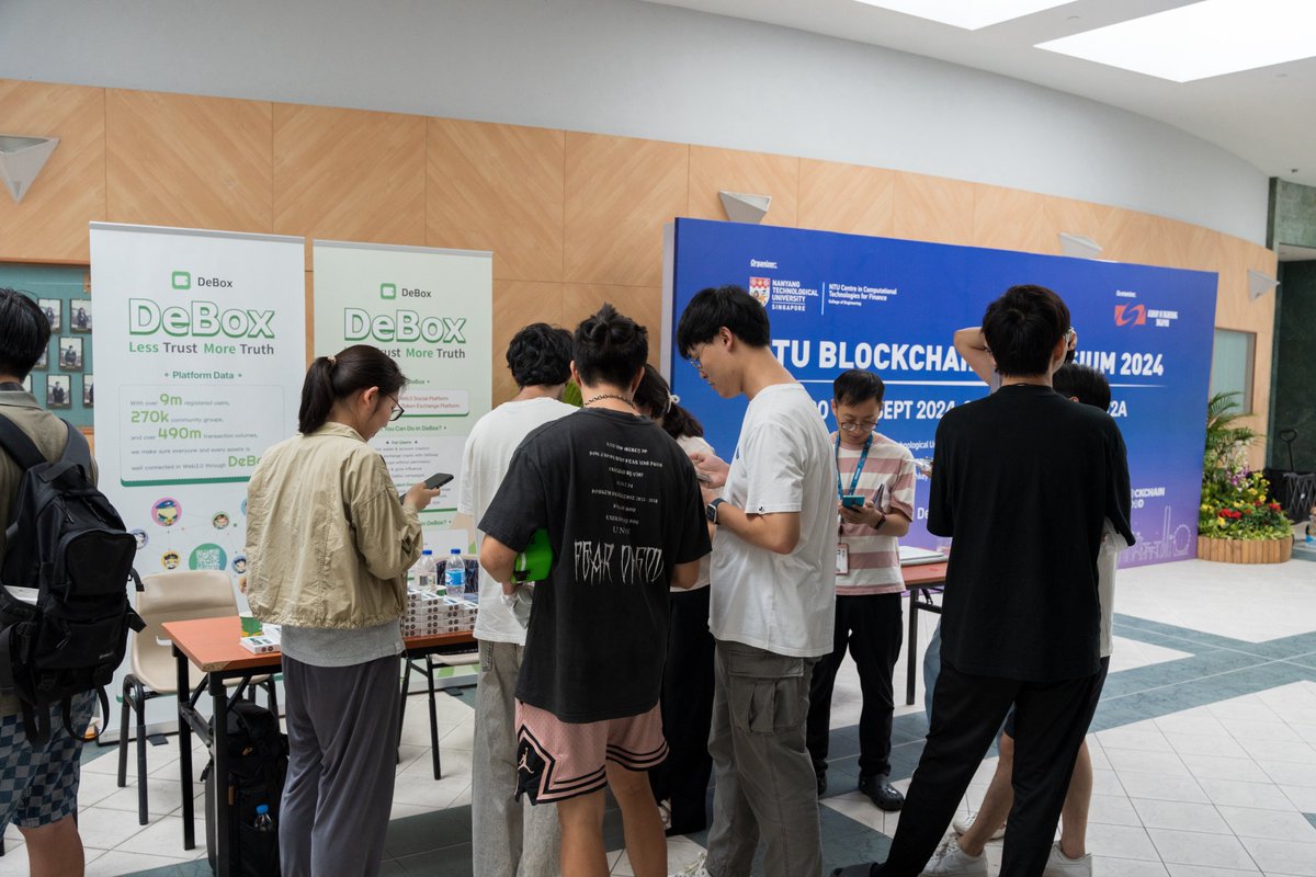 What a success! 🌟 

At the NTU Blockchain Symposium 2024 (<a href="/NTUsg/">NTU Singapore</a>), we connected with top global talents and witnessed groundbreaking tech advancements. 

From inspiring keynotes to innovative demos, the future of blockchain is brighter than ever!  A huge thanks to everyone who