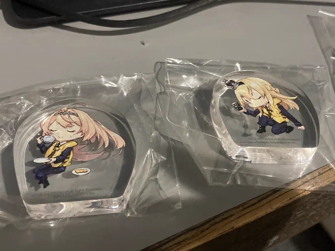 闇取引で偶然手に入った可愛いグッズたち