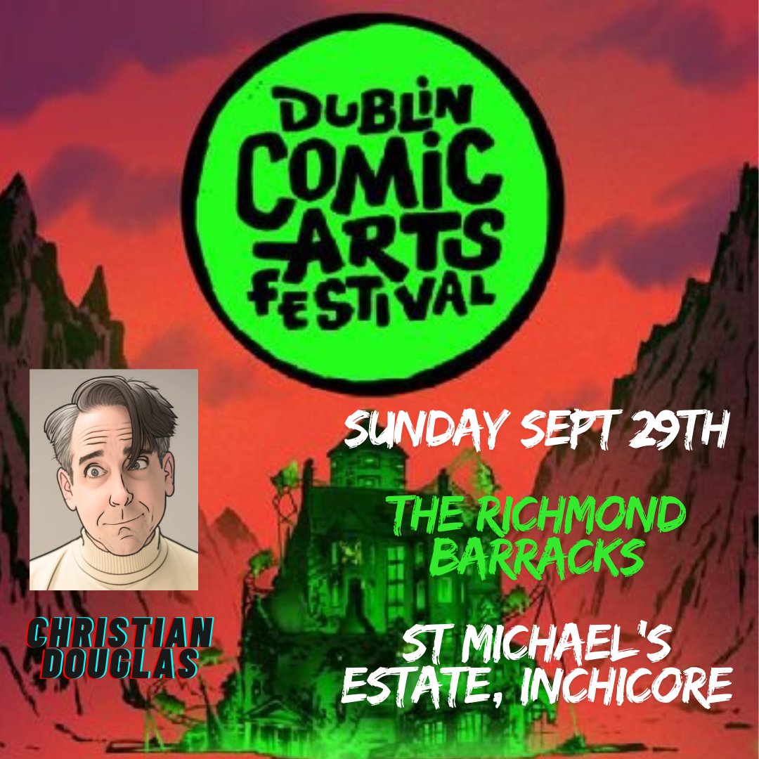 🚀 We’ll be at DCAF next Sunday, Sept 29th! Catch us at The Richmond Barracks with Pinochia #1, Meet Christian Douglas &amp; dive into our world of creative storytelling 🎨✨ See you there! #DublinComicArts #DCAF2024 #IndieComics #UnpopularStudio #Pinochia1 #3DArt  #CreativeCommunity