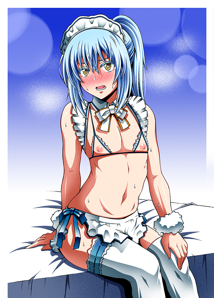 転スラリムル様
エッチな男の娘を描くのも大好きです 