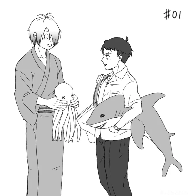 連休なので休日の父水再掲。この辺10月発行の再録に入れているやつ。 