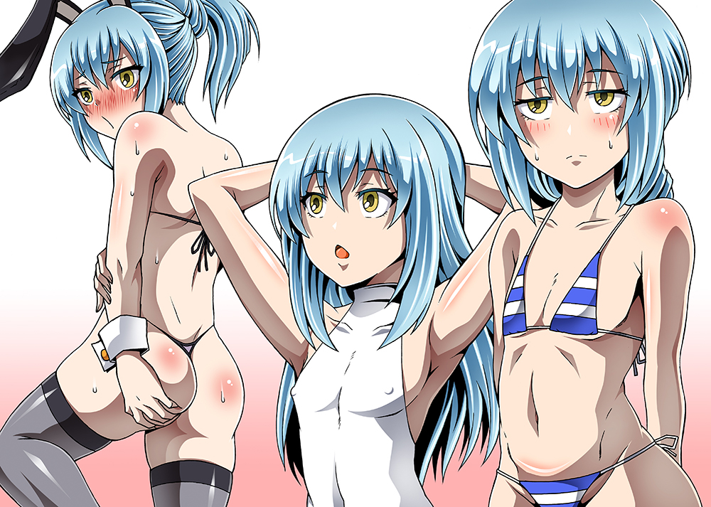 転スラリムル様
エッチな男の娘を描くのも大好きです 