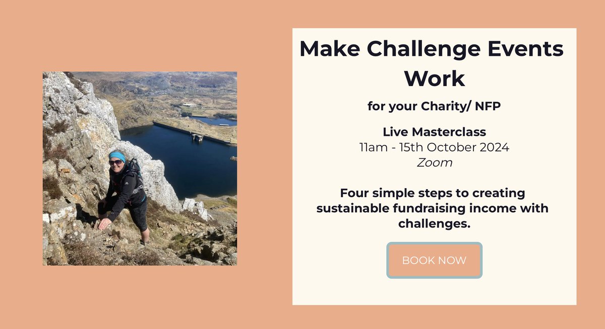 ChallengeEventX's tweet photo. Make #challengeevents work! 
Four simple steps to creating sustainable #fundraising income with #challenges https://t.co/IHKhN0FcxI #charity #fundraisingevents #fundraisingideas #charityevents #fundraising https://t.co/YajhlvaTrr