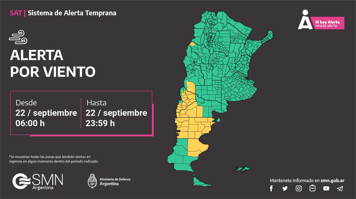 SMN Argentina tweet media