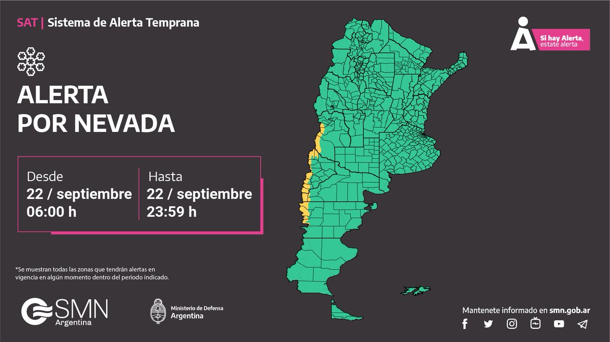 SMN Argentina tweet media