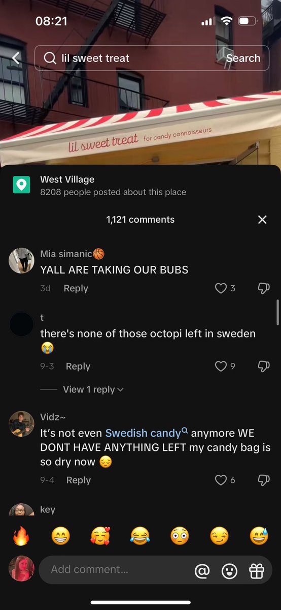 melbensonn's tweet photo. My new favorite thing on the internet is Swedish people complaining that they have no more candy in Sweden because of the Swedish candy obsession in the US https://t.co/VLmOsCd07a