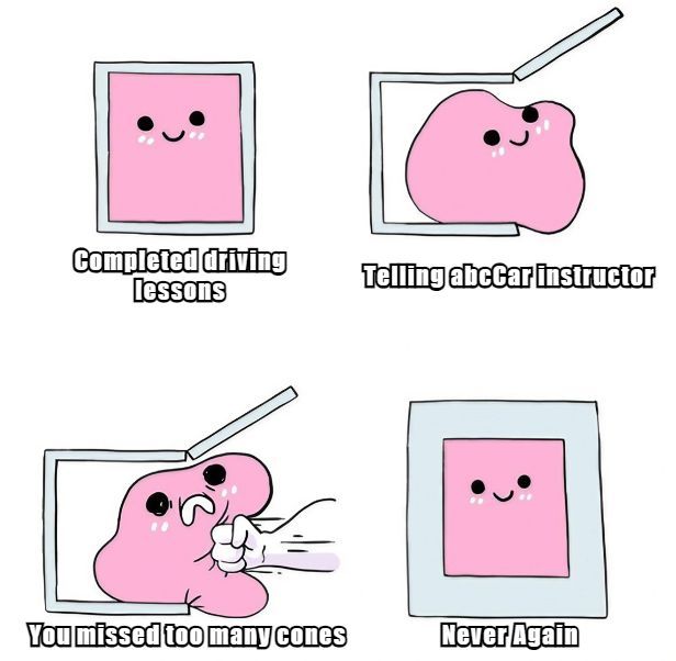 abccar's tweet image. That feeling when you finally finish your driving lessons and suddenly realize you still can&apos;t parallel park. 😂 

#abcCar #DrivingLessons #ParallelPark #NeverAgain