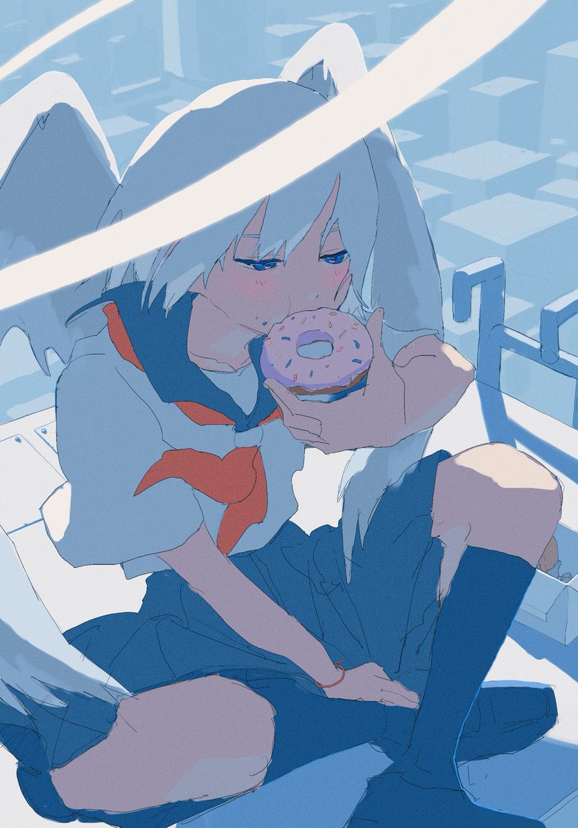 ご褒美
 #イラスト