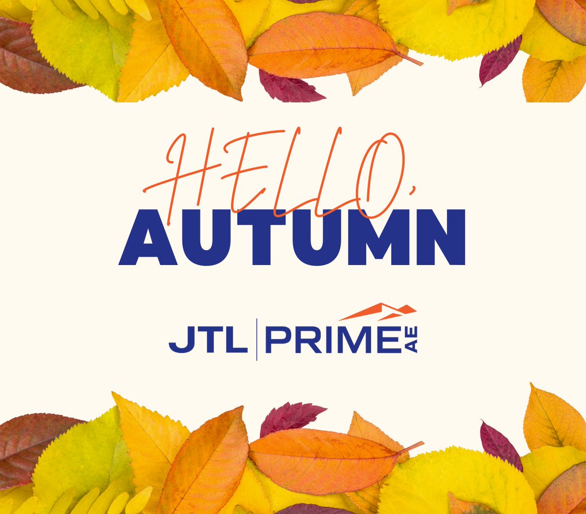 JTLengineering's tweet image. 🍁 Happy First Day of Autumn! 🍁 As the leaves start to change and the air gets crisp, we're welcoming the new season with fresh energy. Here's to a season of growth, transformation, and stunning fall colors!  🍂