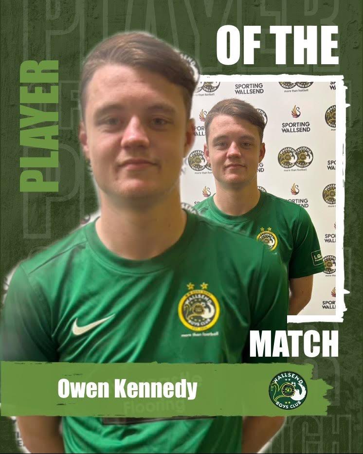 Man of the match for U23s’ v united of Newcastle