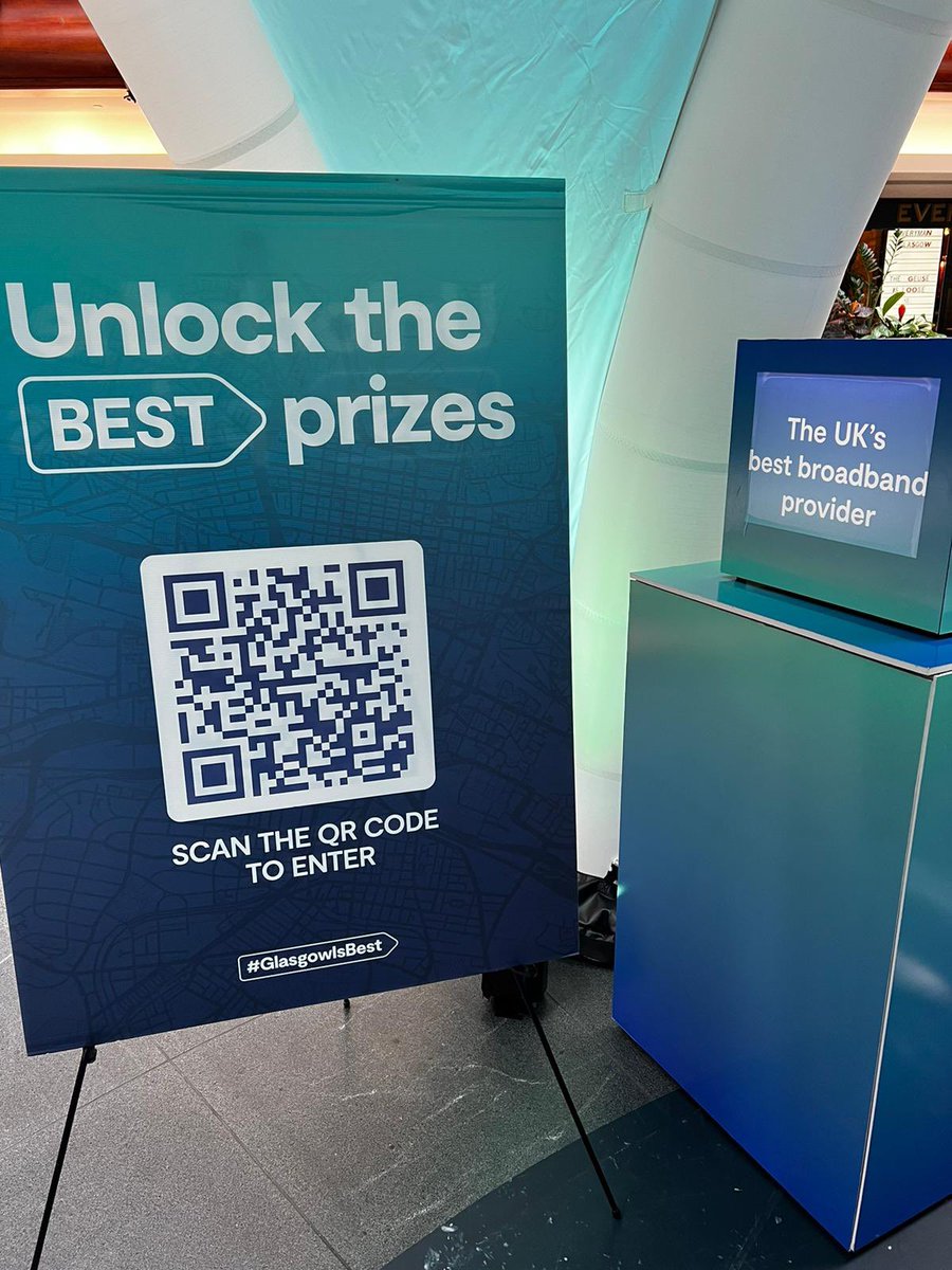 Shopping in Glasgow today? Get down to Princes Square and check out our activation for Zen and be in with a chance of winning some amazing prizes