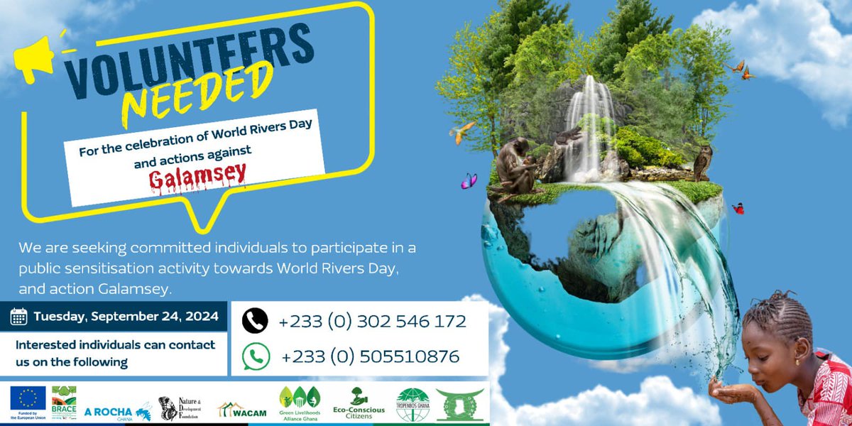 This is short notice but an urgent action that needs all the human resources and support. 

Join the fight against #StopGalamseyNow .