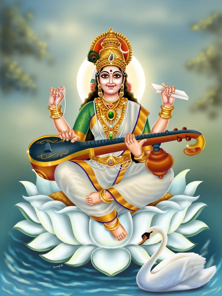 POOJA_JHA777's tweet photo. सरस्वती मैया के अद्भुत दिव्य अलौकिक दर्शन❣️ https://t.co/2M3JUvoldr