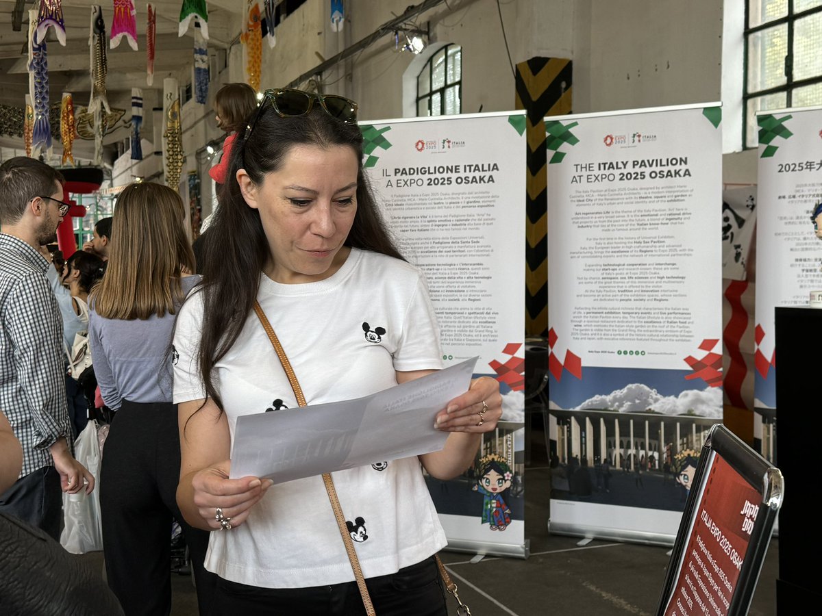 #JapanDays: incontra Italia-chan e scopri il #PadiglioneItalia a #Expo2025 #Osaka! Ti aspettiamo oggi alle 15:30 al Pratibus District per un talk sulle novità della partecipazione dell’🇮🇹 alla prossima Esposizione Universale che si terrà in 🇯🇵dal 13 aprile al 13 ottobre 2025