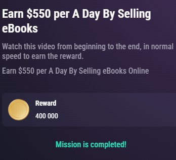 vitaliy1y's tweet photo. Tapswap Codes 22 Sep #tapswapvideocode
🎬 Earn $550 per A Day Be Selling eBooks
code - supercomputer
#tapswapcodes #tapswap #tapswapcode
Join https://t.co/ch6Tyc7oDe https://t.co/e3Mv4OEcCS
