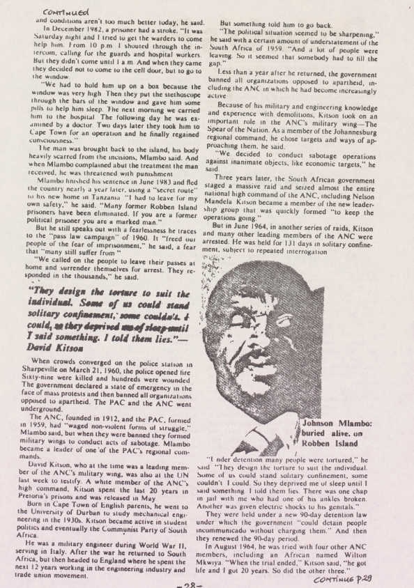 MarjanBoelsma's tweet photo. Johnson Mlambo (PAC), David Kitson (ANC) and Toivo Ya Toivo (SWAPO) testify at the UN on 'The day of solidarity with Southern African  Political Prisoners. October 1984. #ArchiveAzaniaCom https://t.co/jiM6Fx1VPw