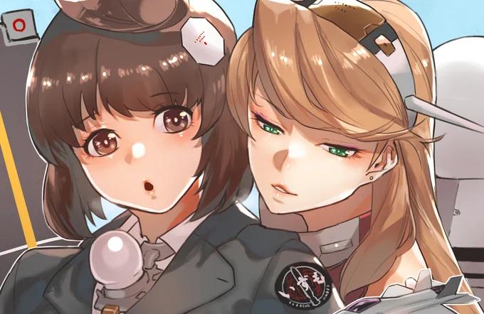 9月21日発売のイカロス出版刊MC☆あくしずvol74にて今回もイラストを描かせていただいております。('ω`)今回は艦ギャルと野獣と化した先輩の二本立てです 