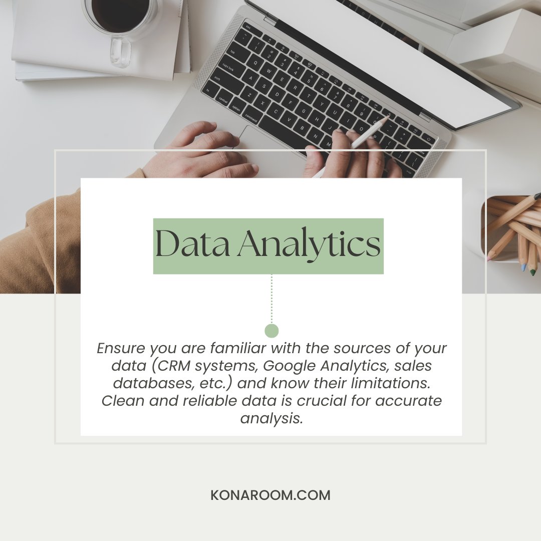 konaroom1's tweet photo. Every piece of data you use for analytics has an origin, whether it's a CRM system tracking customer interactions, a web analytics platform like Google Analytics, or financial records in an accounting software. Each source brings its own context,
#BusinessAnalytics #DataSources https://t.co/gb2R2rpcp5