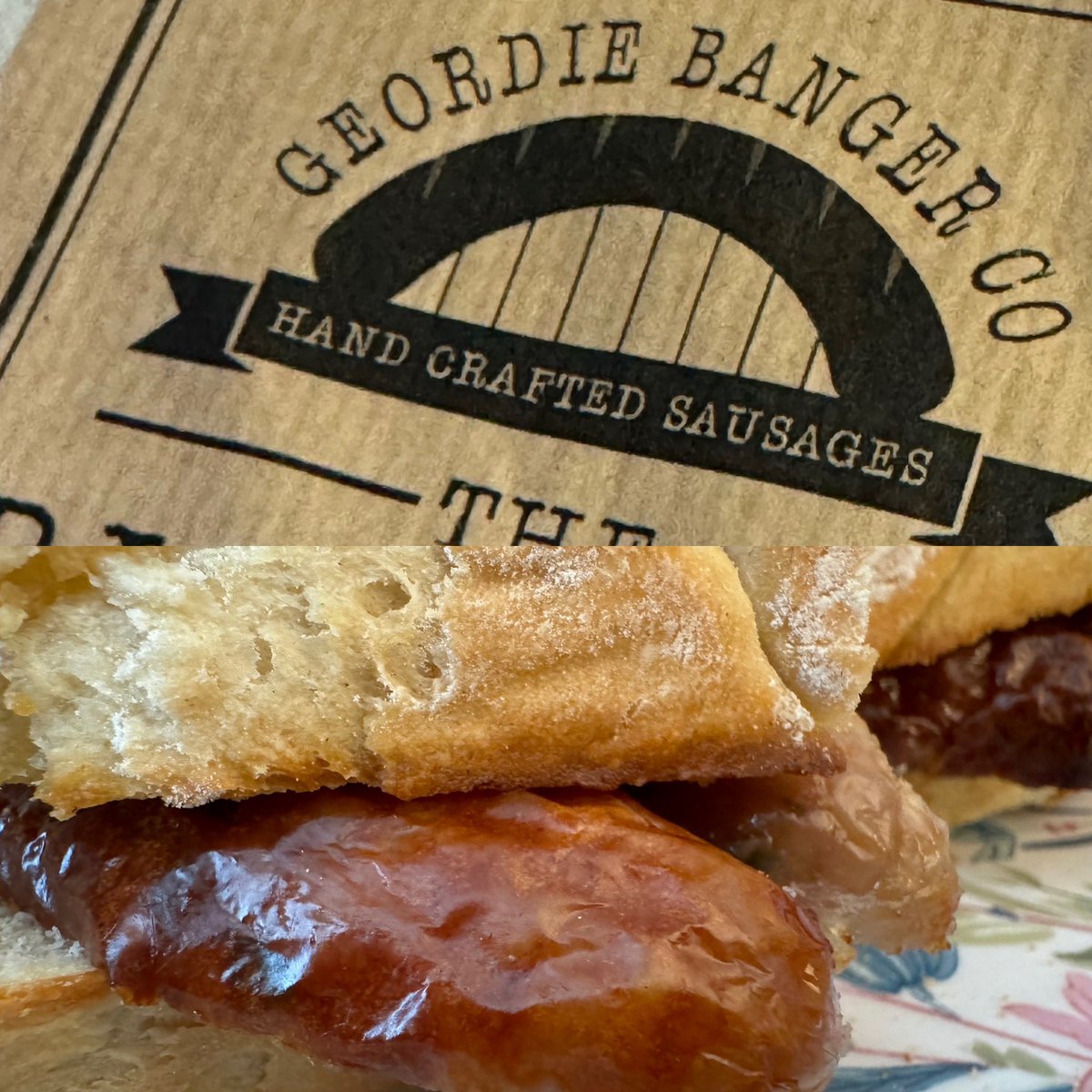 Guess who ran into the <a href="/Geordiebanger/">Geordie Banger Co.</a> today! 😋