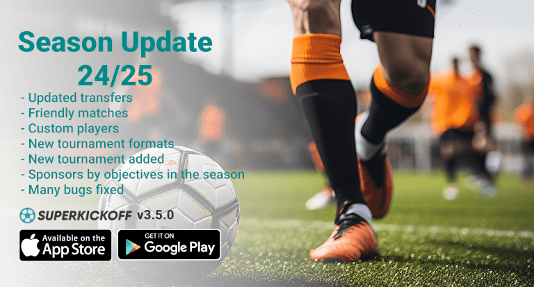 superkickoffapp's tweet photo. ¡Season Update!
We have released an update for Android that is now available in the  Play Store (we hope that in a few days it will be available for iOS in  the App Store). Have fun!
https://t.co/Pj1QHE6wkI https://t.co/DZ3toji29V
