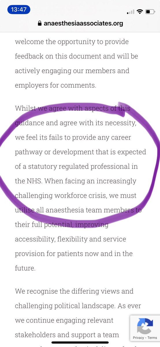 DrLindaDykes's tweet photo. You remember how the excuse for paying MAPs as Band 7 was to “make up for them not having any career profession within this role”? 

Well just look at this… ⬇️ in the first paragraph https://t.co/AwV0LL0RmF