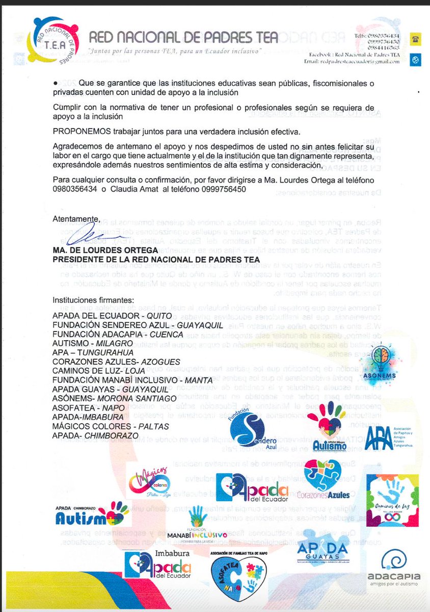 vandocilla's tweet photo. Organizaciones de padres, madres y adultos #Autistas se pronuncian respecto a los últimos acontecimientos de discriminación en el sistema educativo  #RedNacionaldePadresTEA 
#EducacionSinExclusion https://t.co/DQYlbiZkdB