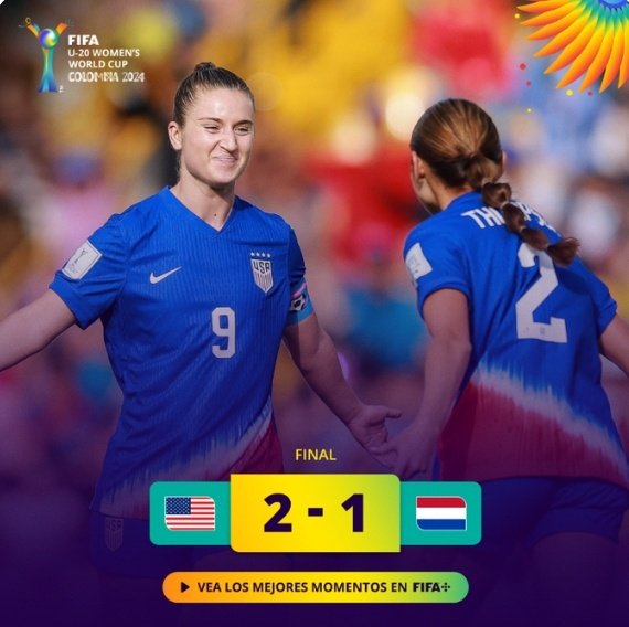 🥉 Estados Unidos se queda con el tercer lugar.