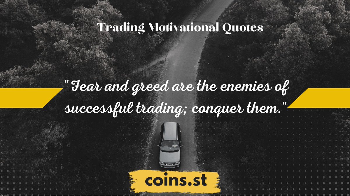 Fear and Greed are your enemies.

How often do you feel extemly fearful or greedy while trading ?

Signup at coins.st, 1000+ USDT Airdrop waiting for you.