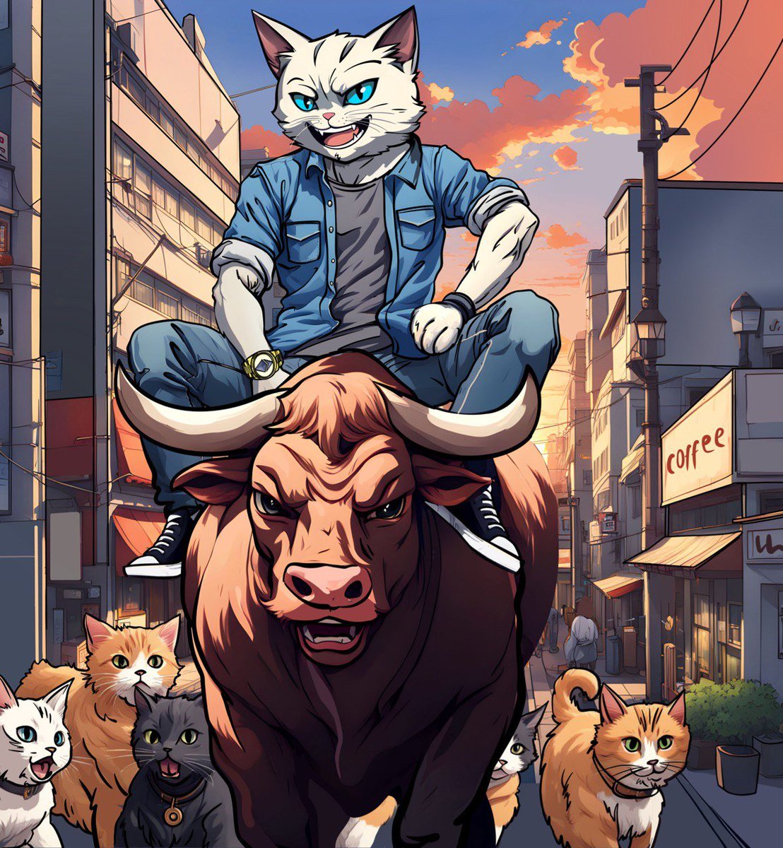 lmeowcoineth's tweet photo. Lmeow is the leader of all cats. Follow the lmeowski y'all. It'll be an unBULLievable ride π
$lmeow π #ReturnOfTheBull https://t.co/uZ8PNgvuOw