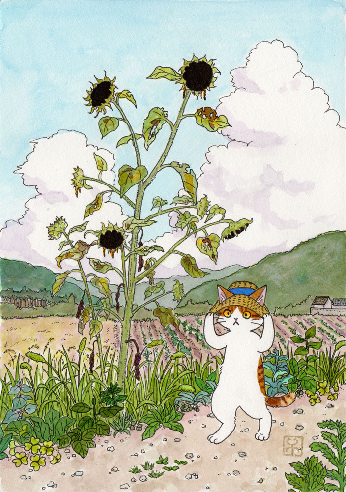 岡田千夏(ねこ絵描きCat illustrator/manga・ライター 岡田千夏(ねこ絵描きCat illustrator/manga・ライター