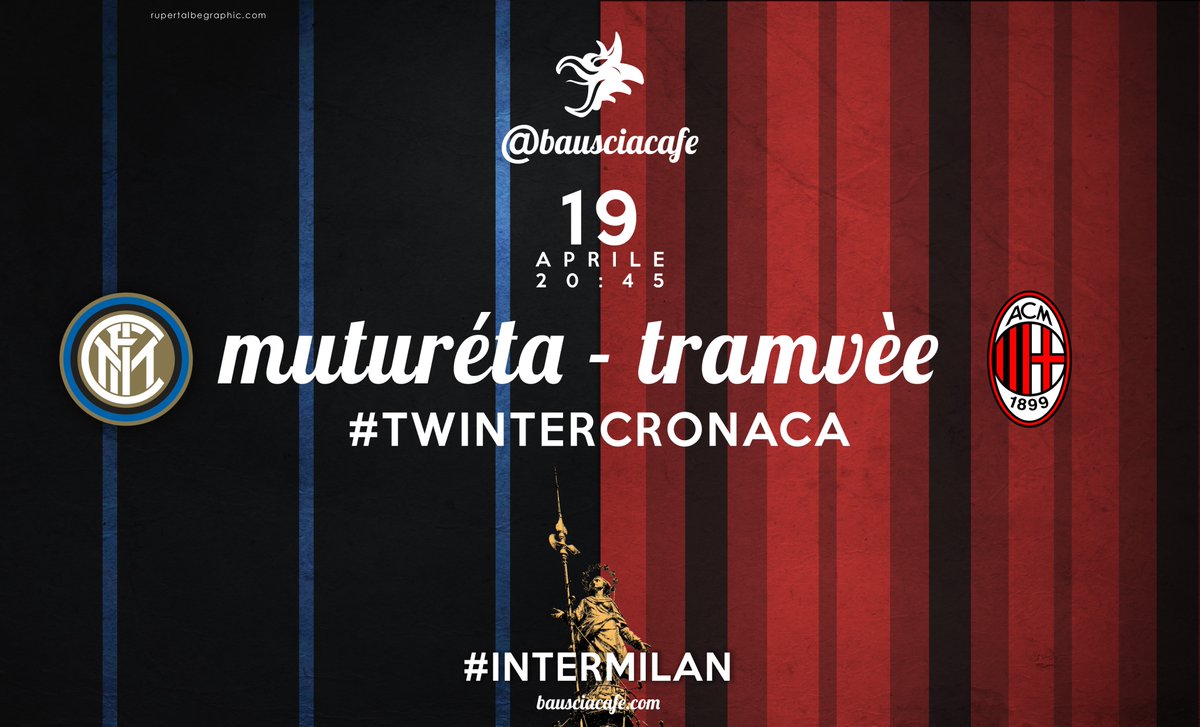 rupertalbe's tweet photo. Grafiche #derbyMilano 2014/15 x @BausciaCafe
#oldproject #derbyArt https://t.co/OKfRrednRe