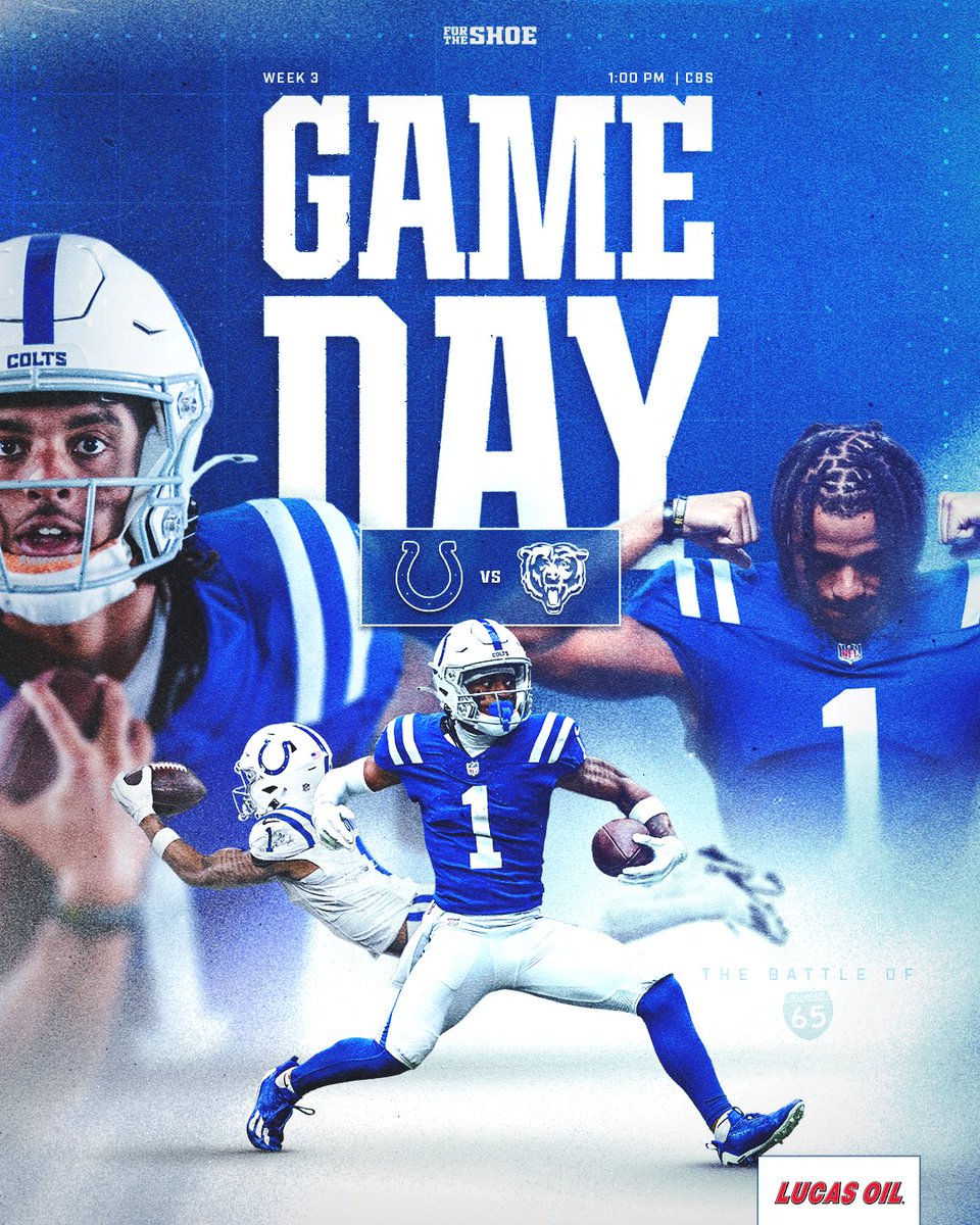 Colts's tweet image. Showtime.