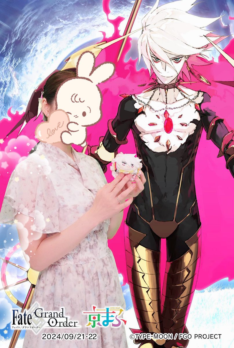 アルジュナ(Fate) ,カルナ(Fate) 「英霊フォト今年はカルナちゃん〜配布ショッパーも貰えたし美味しいものも食べたし楽し」|トワコのイラスト