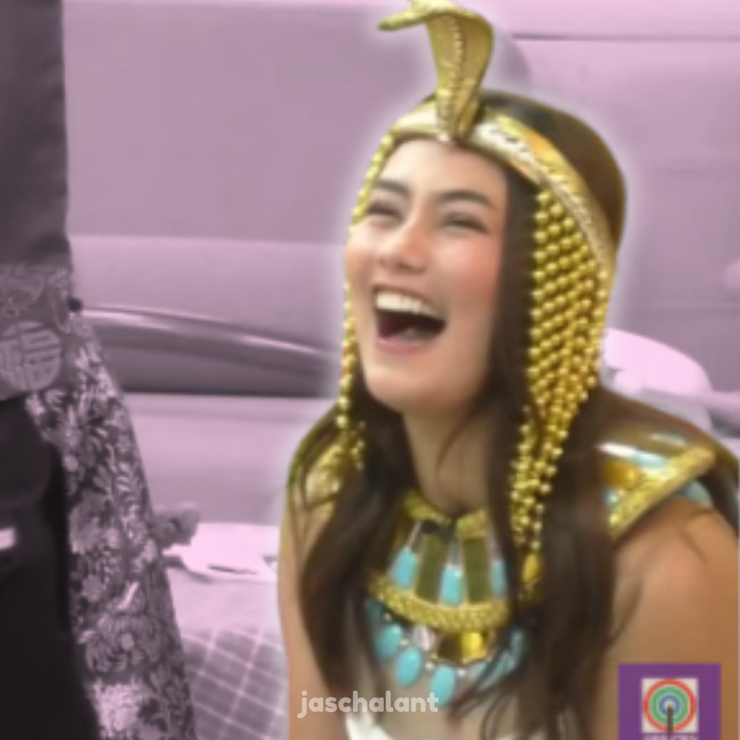 offwemby's tweet photo. prettiest of all!! here's JAS as cleopatra for  #PBBGen11NinthNomi

JAS GIHIGUGMA KA NAMO https://t.co/pVOI0wjt92