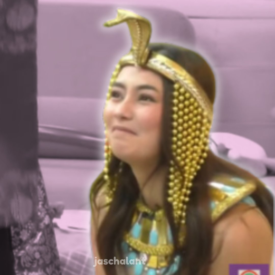 offwemby's tweet photo. prettiest of all!! here's JAS as cleopatra for  #PBBGen11NinthNomi

JAS GIHIGUGMA KA NAMO https://t.co/pVOI0wjt92