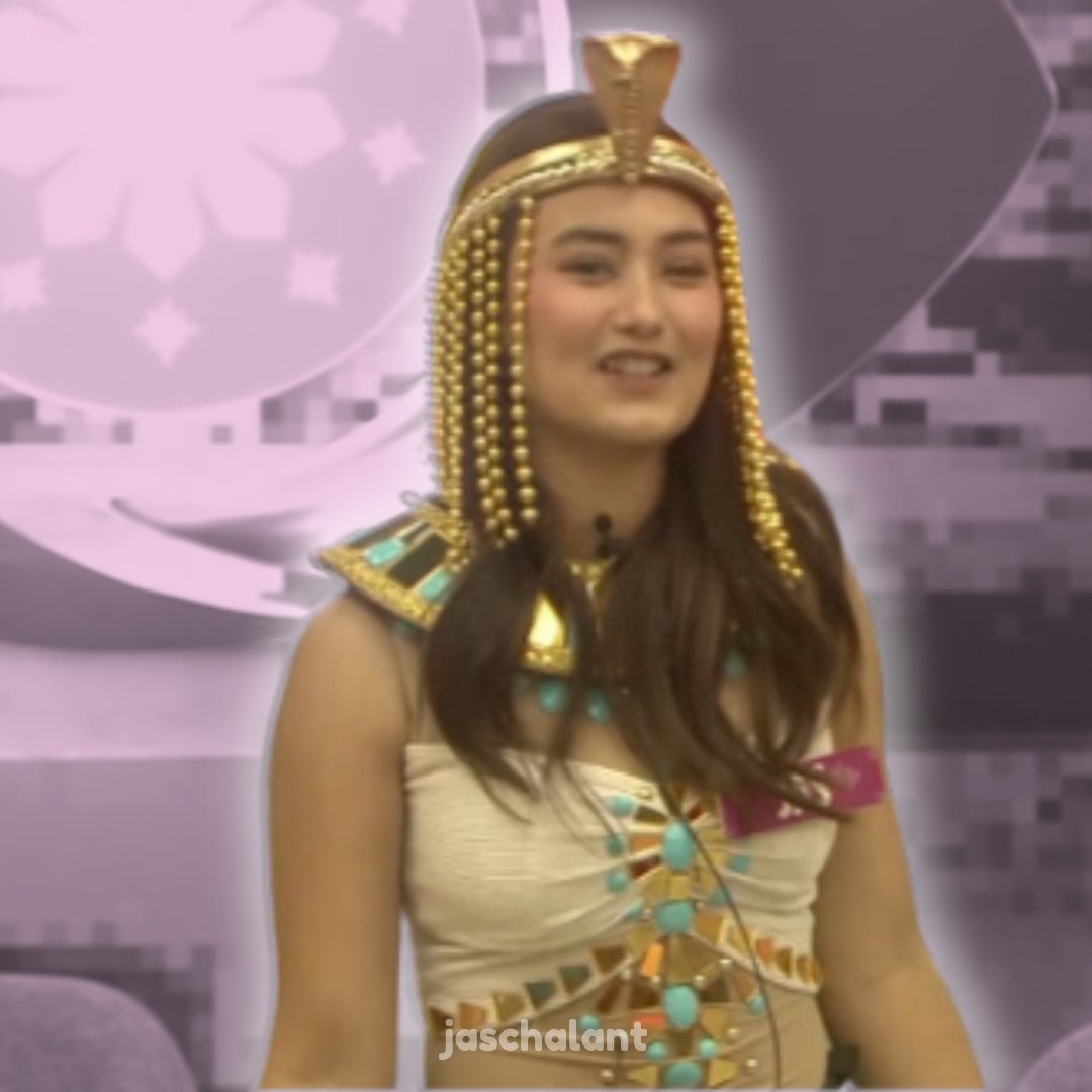 offwemby's tweet photo. prettiest of all!! here's JAS as cleopatra for  #PBBGen11NinthNomi

JAS GIHIGUGMA KA NAMO https://t.co/pVOI0wjt92