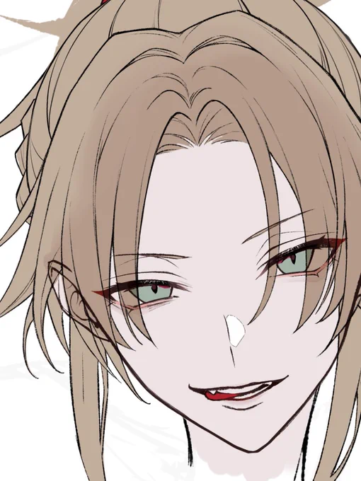 モーさんラフセンターパート気味なモーさんが見たくて描いてたやつ迷走してしばらく放置してるので、一旦供養 