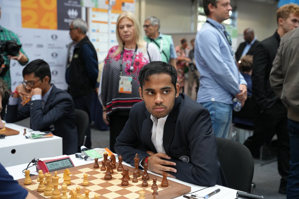 SusanPolgar's tweet photo. Congratulations to India! 2024 #BudapestOlympiad Champions! 🇮🇳 #FIDE100 🥇🏆

They were so focused and determined at the start of the final round! Even though this was all about teamwork, @DGukesh and @ArjunErigaisi had insane performances! 

This team will stay on top for years to come, and India 🇮🇳 is now officially the best chess nation in the world!

@FIDE_chess