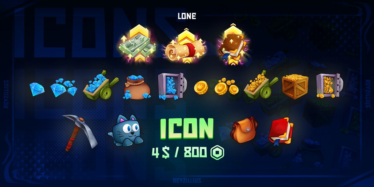 reyzillius's tweet image. New Commission Sheet with Updated Prices!!
Need a quick high quality logo? What are you waiting for🔥
discord : lonewalkerarts
#Roblox / #RobloxGFX / #RobloxLogos / #Logo / #GraphicDesign