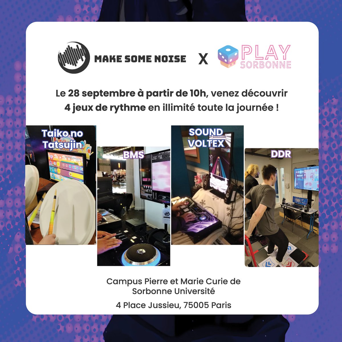 Make Some Noise tweet media