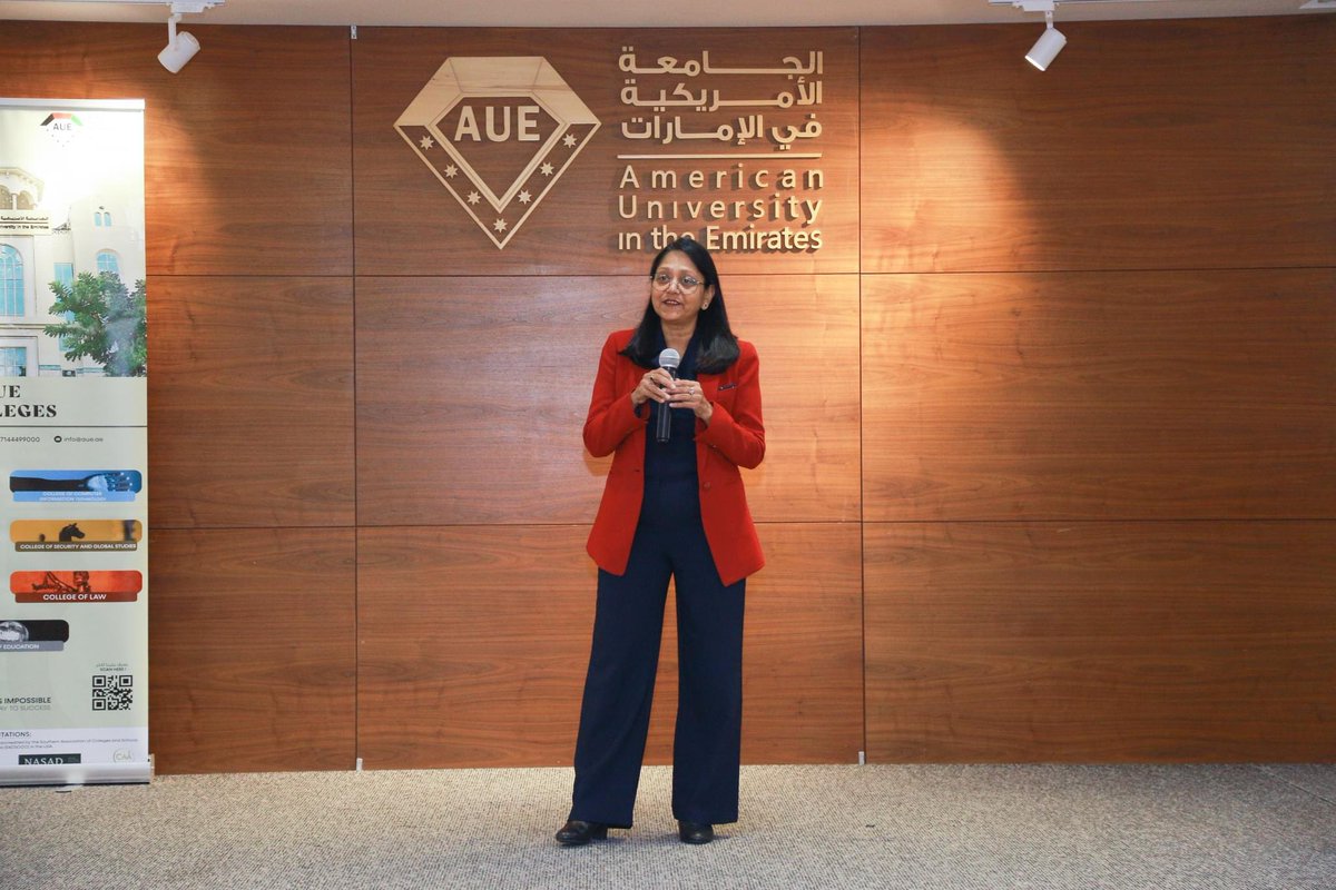 ProfAbhi's tweet photo. Thank you, AUE for recognizing my more than a decade of dedication to academic administration.  I feel privileged to work alongside such wonderful colleagues. https://t.co/N86YkHh9A3