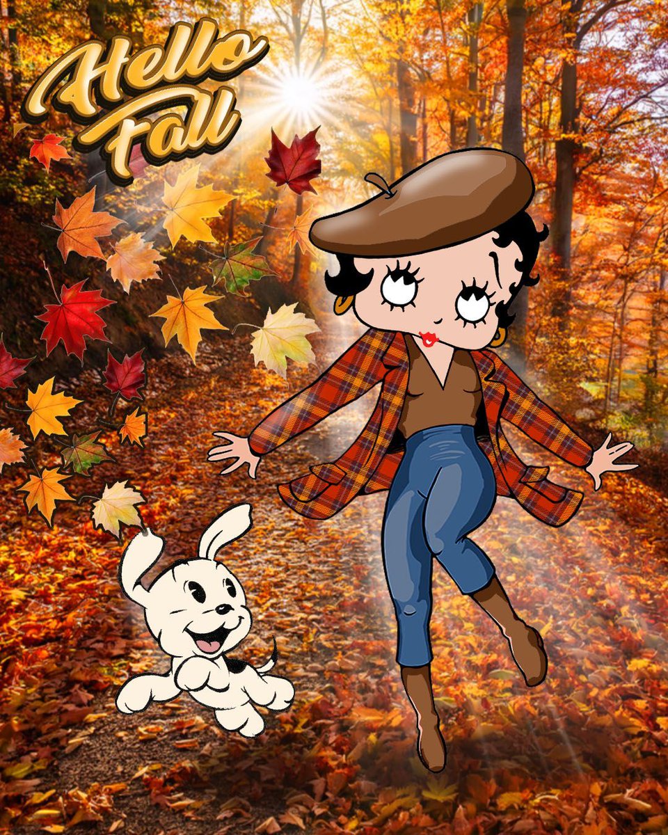Happy new season! What are you most looking forward to? ❤️
#fall #happyfall #equinox #bettyboop